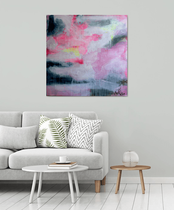 caught in cotton candy