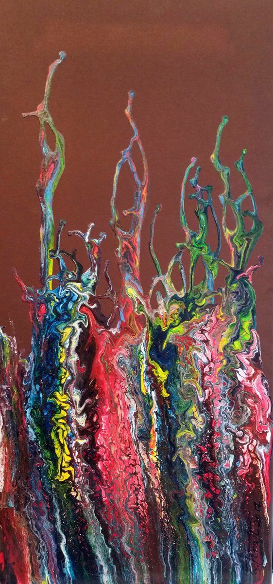 Genesis By Elena Kraft, 18 X 37, Artwork For Sale On Artfinder