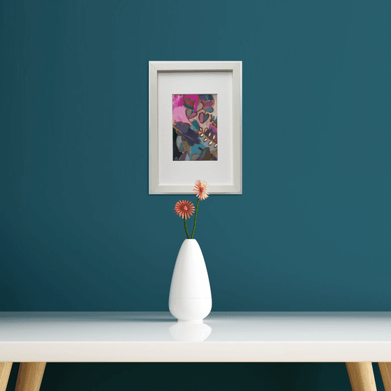 FLOWERS STILL LIFE 11. (framed)