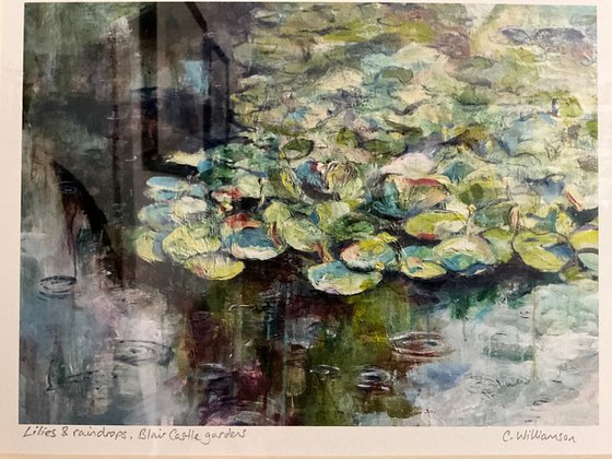 Lillies, Blair castle