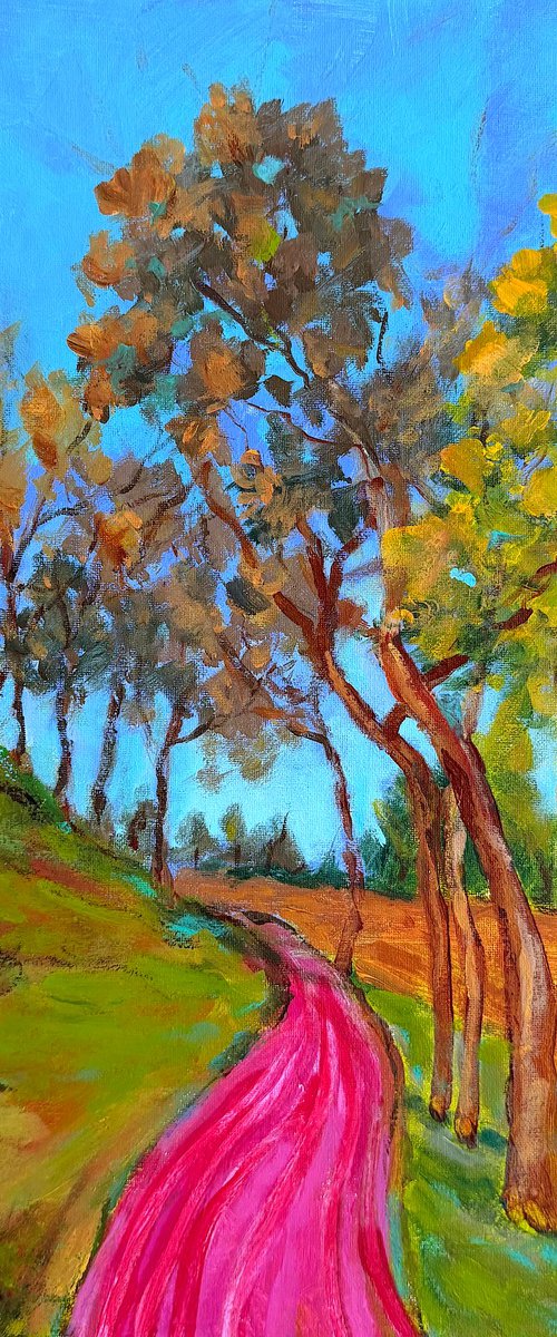 A Walk on the Hillside by Mutlu Ertac