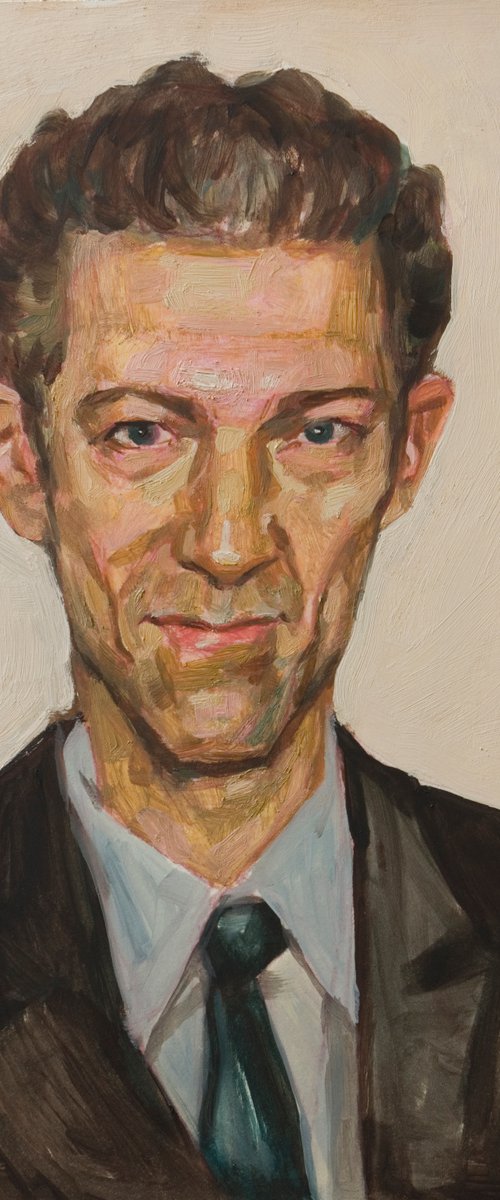 modern portrait of a great french actor: Vincent Cassel by Olivier Payeur