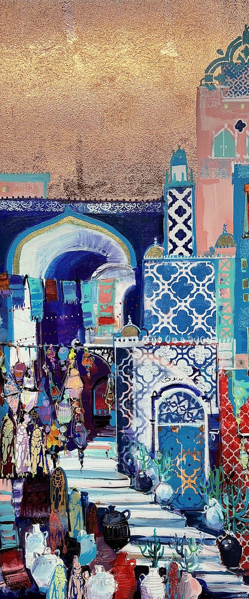 Moroccan Street Market by Irina Rumyantseva