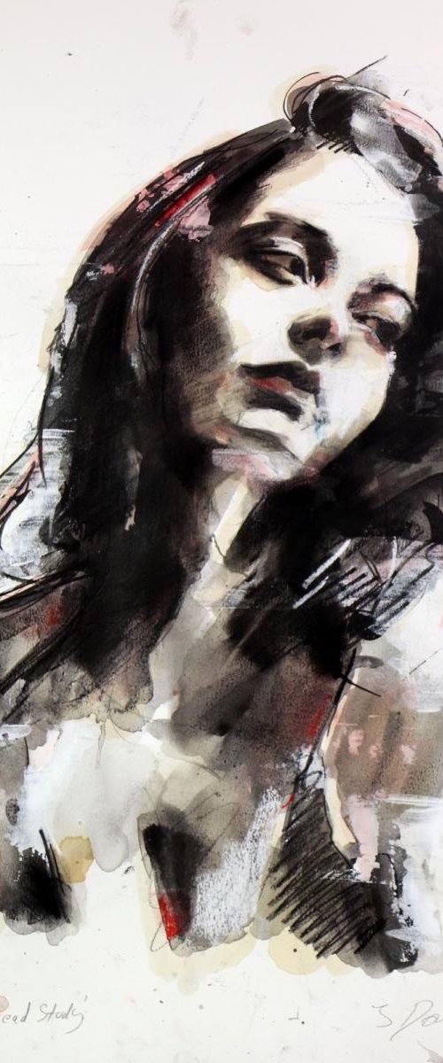 11-10-14 head study by Thomas Donaldson