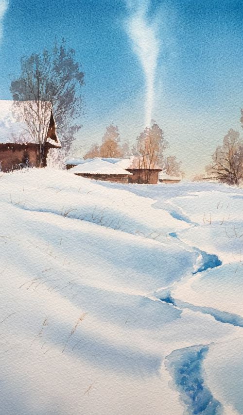 Russian winter by Igor Dubovoy