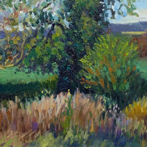 Towards the Kilburn White Horse