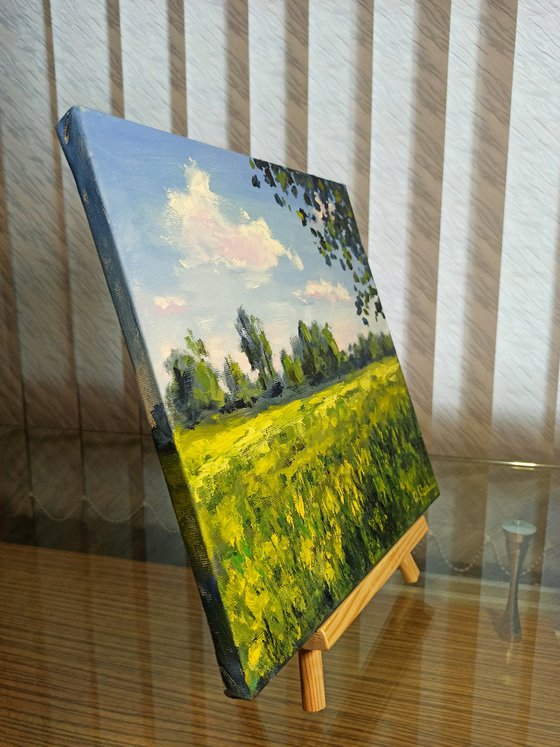 Blooming meadow