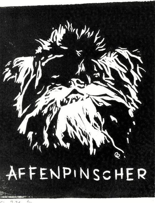 Dogs - Affenpinscher by Reimaennchen - Christian Reimann
