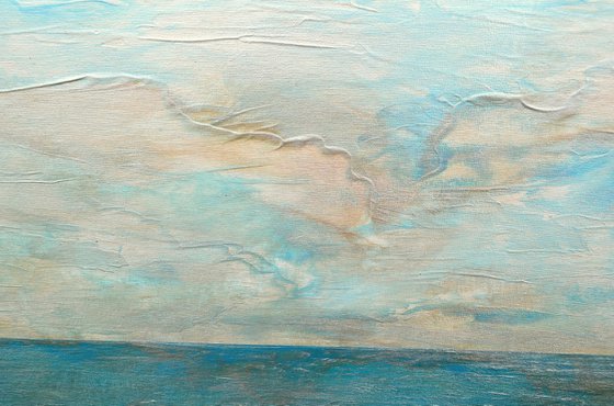 THE OYSTER PARK.70X70cm.3D canvas.