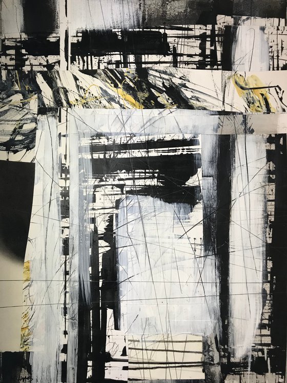 Madness By Night Disjointed Collage