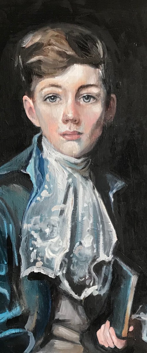 Portrait of a young man by Anastasia Terskih
