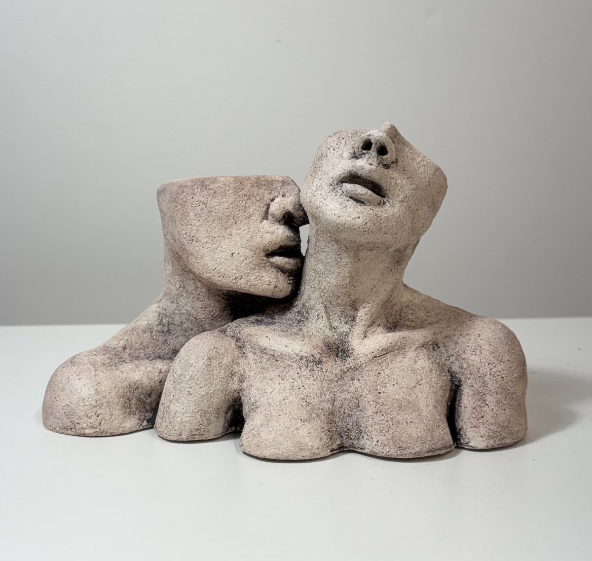 Expressive Clay Sculpture , Under Pressure: Seduction By Ej Mack, 7 X 4, Artwork For Sale On Artfinder