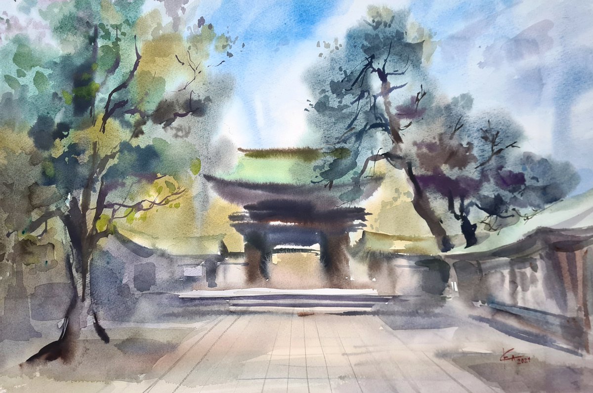 Meiji Shrine by Ekaterina Solod