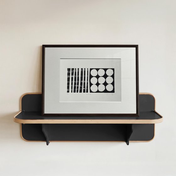 Mono No.4 original abstract monotype