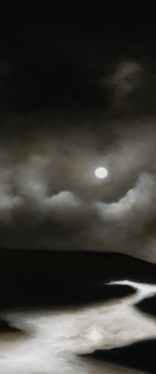 Isle Of Skye Moonrise by Rolf Marriott