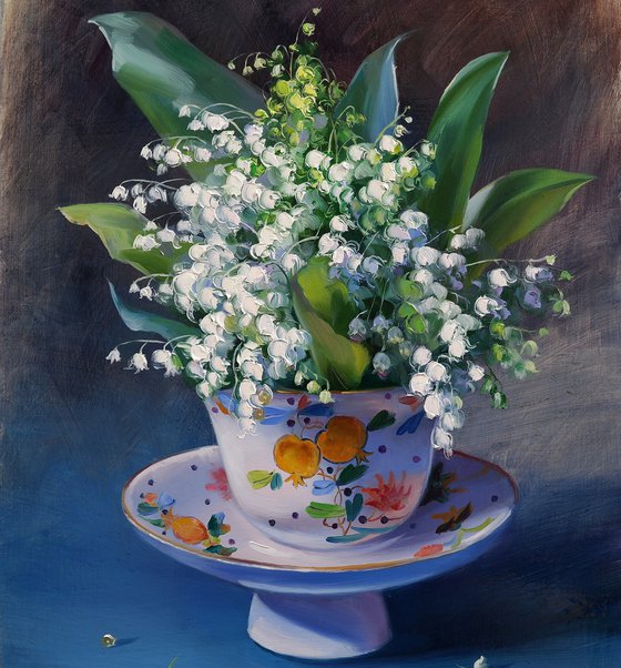 "Bouquet of lilies of the valley"