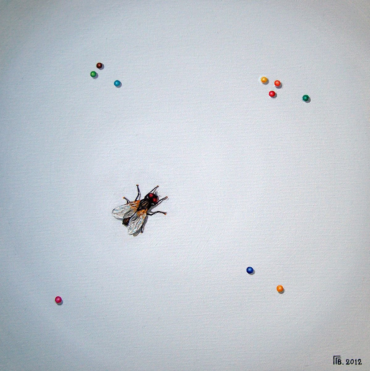 Photorealistic Animal Oil Painting By Grigor Velev, 12 X 12, Choice, Original Artwork