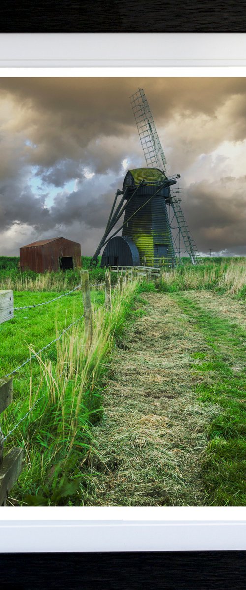 Herringfleet Windmill FRAMED by Michael McHugh