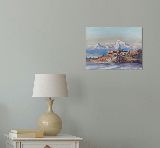 Ararat from Khor Virap