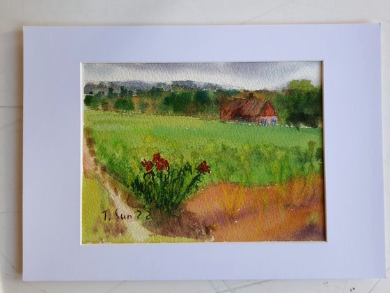 The farm house at the Hellingly, England