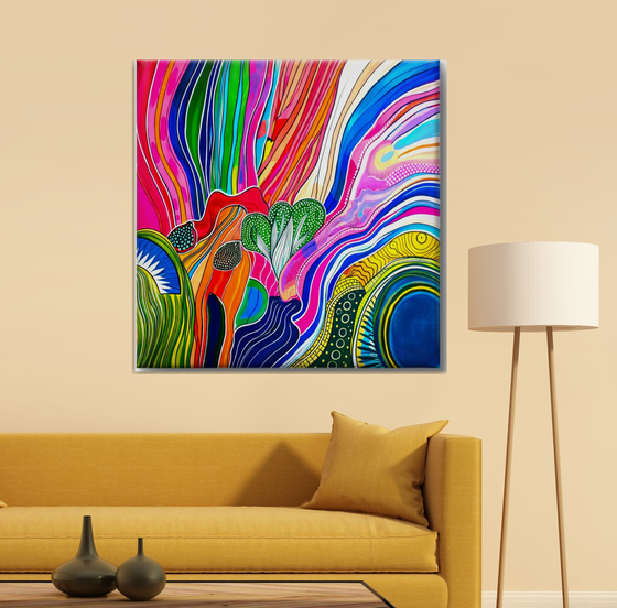 Geometric abstraction #69