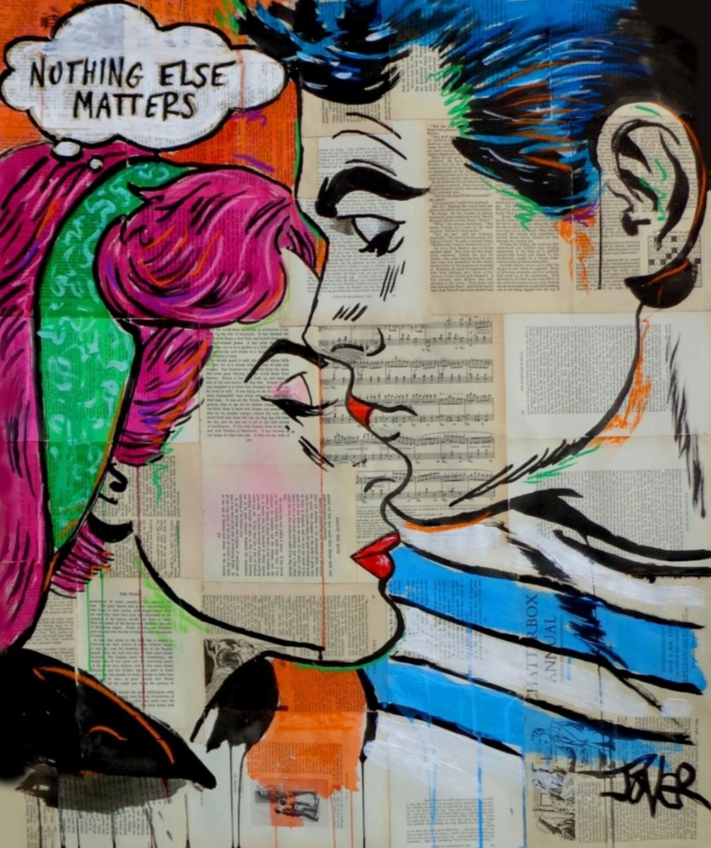Expressive Ink Drawing , Nothing By Loui Jover, 35 X 43, Artwork For Sale On Artfinder