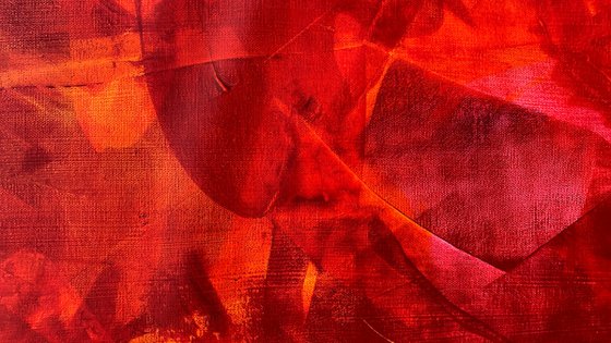 Red abstract no. 925