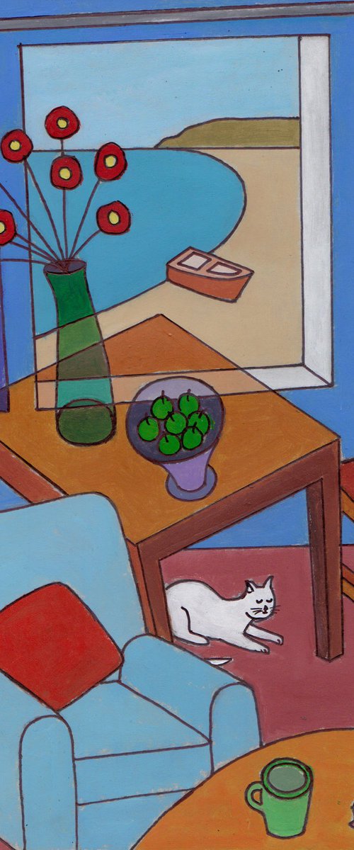 "Interior with bay view" by Tim Treagust