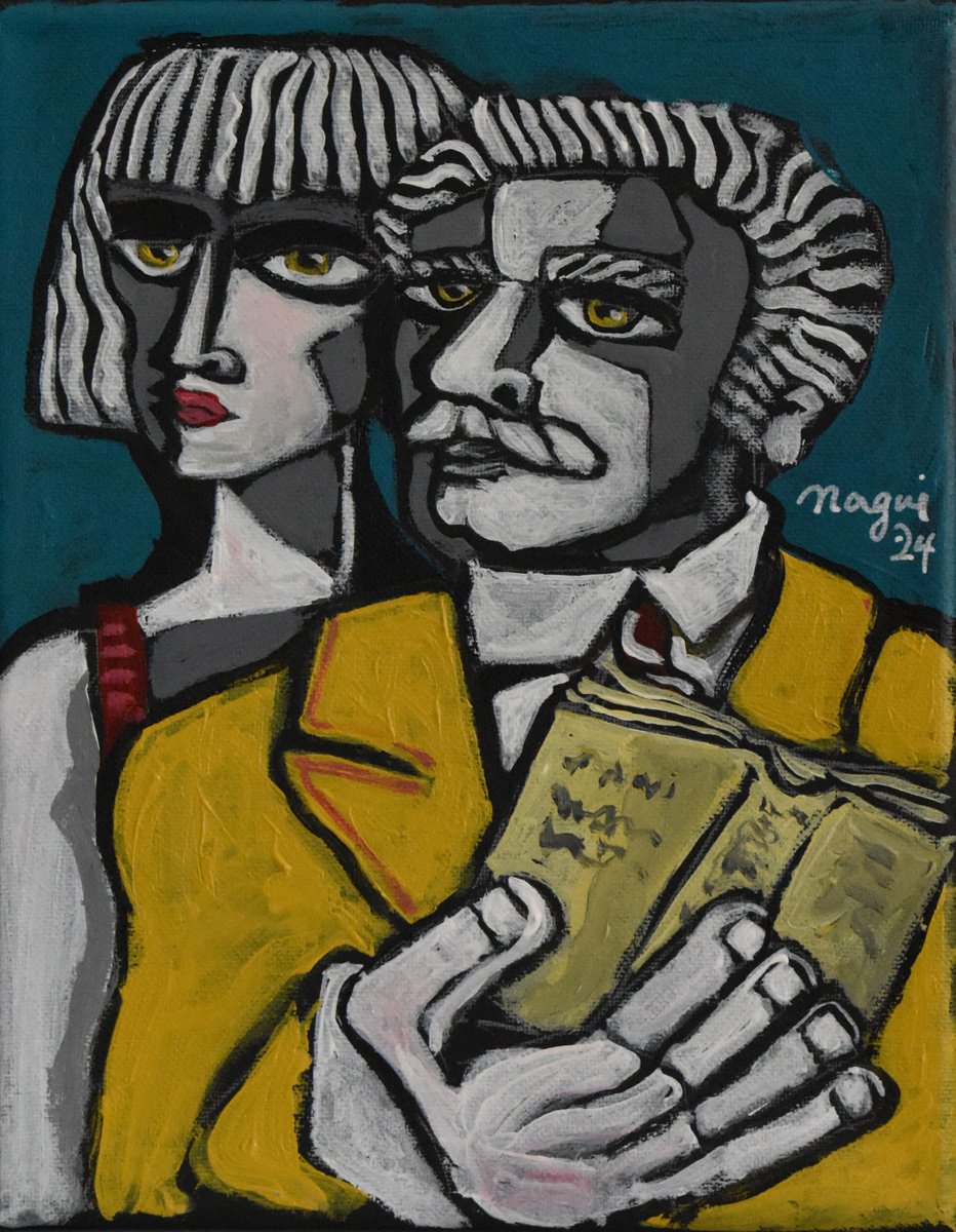 Man, Woman and Book by Nagui