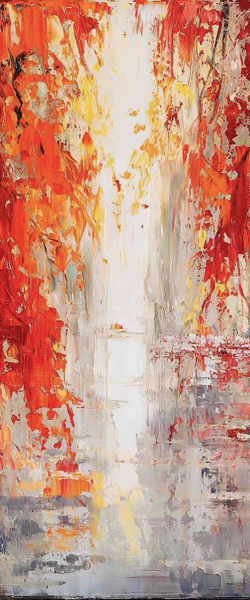 'Autumn pond' by Ewa Czarniecka