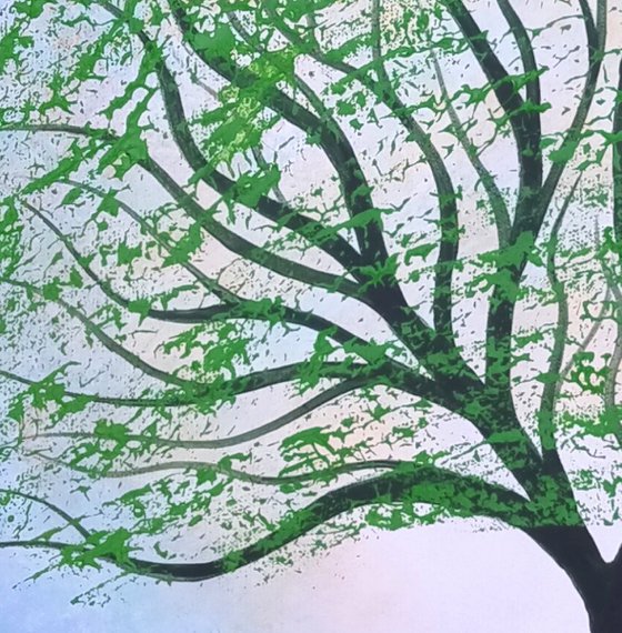 Tree Singing to the Wind