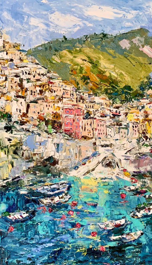 Riomaggiore, Cinque Terre by Vilma Gataveckienė