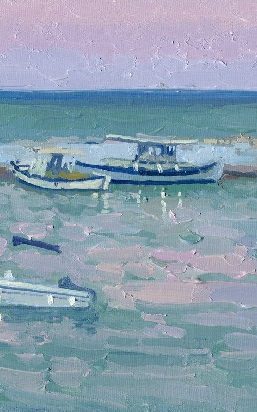 It's getting dark of Bali by Simon Kozhin