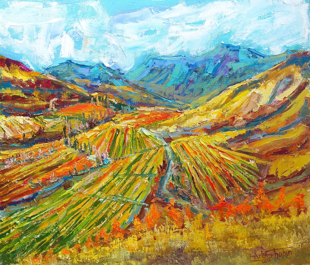 Dot. Line. Plane. Vineyards by Artem Shubin