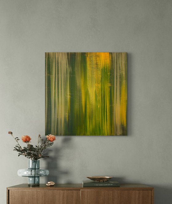 Stream of Light 70x70x2 cm