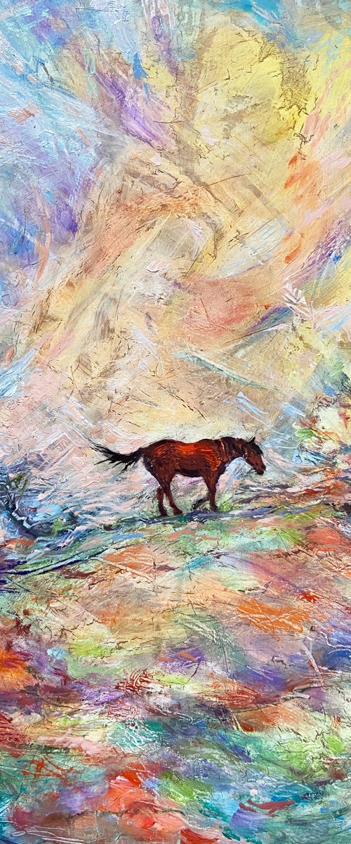 Wild horse by Elvira Sesenina