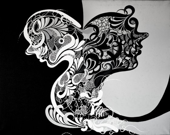 Wall Decor "Yin and Yang"
