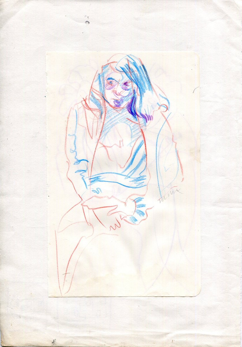 Life drawing of girl by Hannah Clark