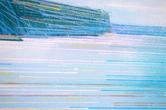 Devon Coastline In Summer