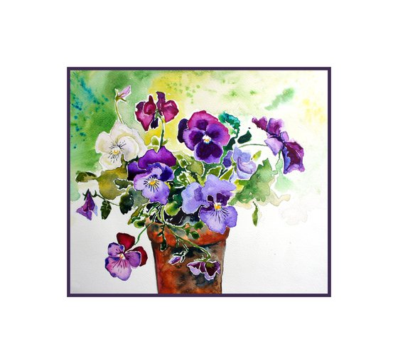 Pansy Pot