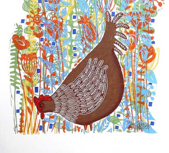 The little brown hen