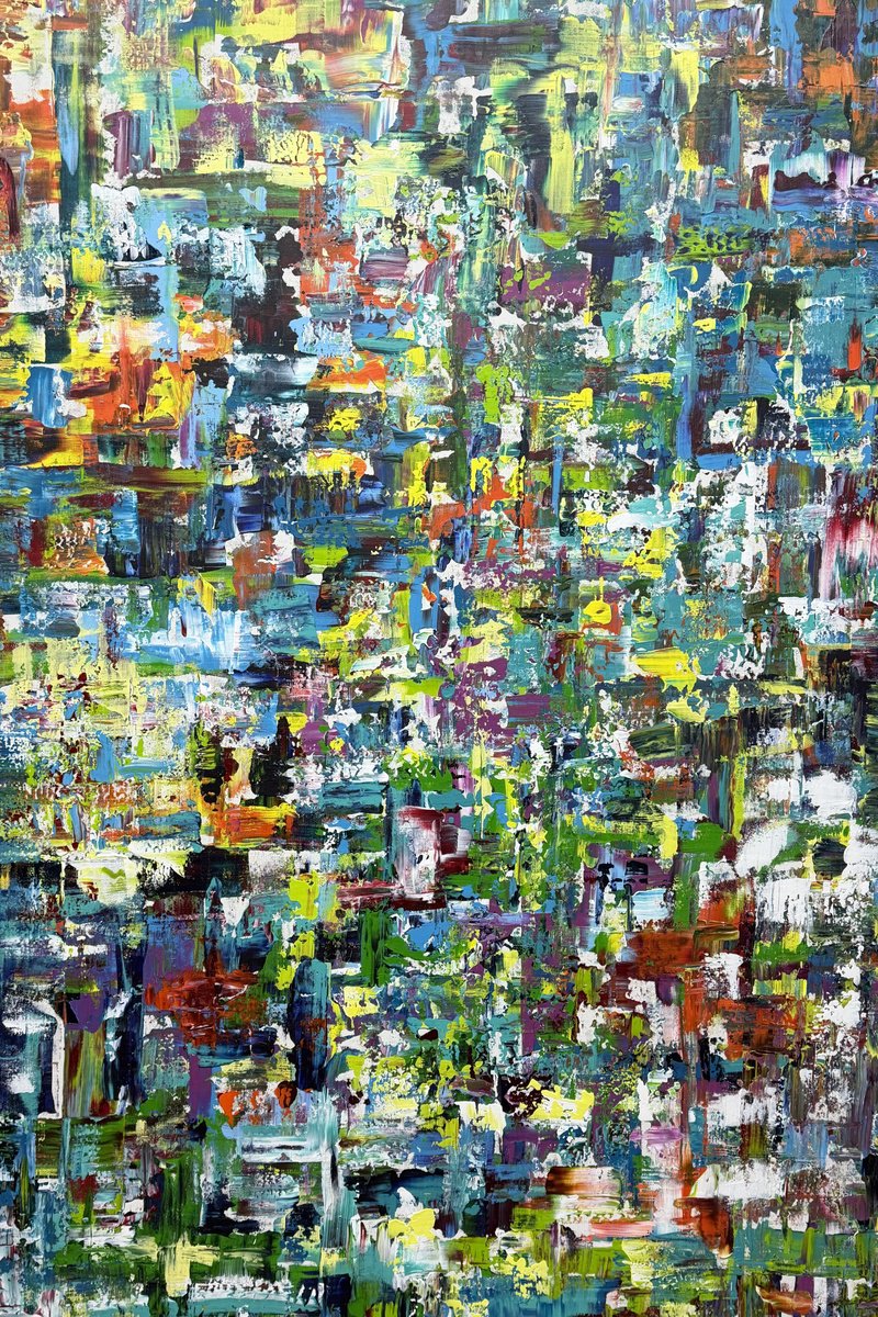 Abstract Pulse By Andre Brauer, 39 X 59, Artwork For Sale On Artfinder