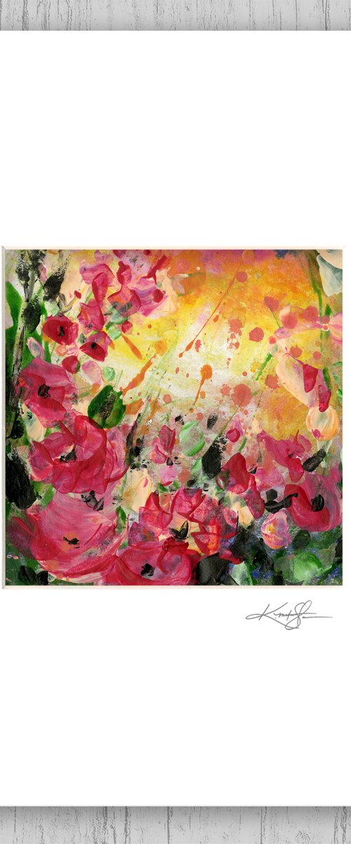 Meadow Dreams 25 - Flower Painting by Kathy Morton Stanion by Kathy Morton Stanion