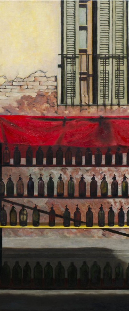The Bottle Seller, Buenos Aires by Andrew McNeile Jones