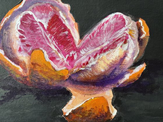 Fresh Grapefruit Still Life