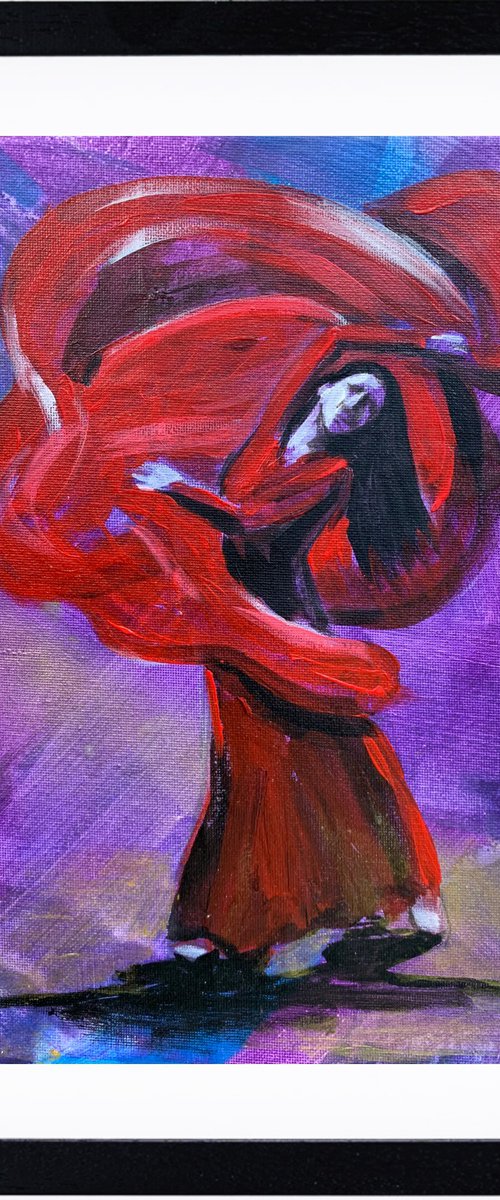 Dance on stage by Anzhelika Klimina