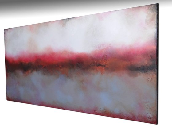 red sundown  (140 x 70 cm)