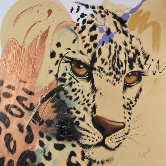 Safari. Leopard Portrait