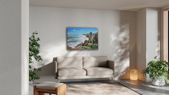 Breath of the Ocean. Sound Beyond the Cliffs