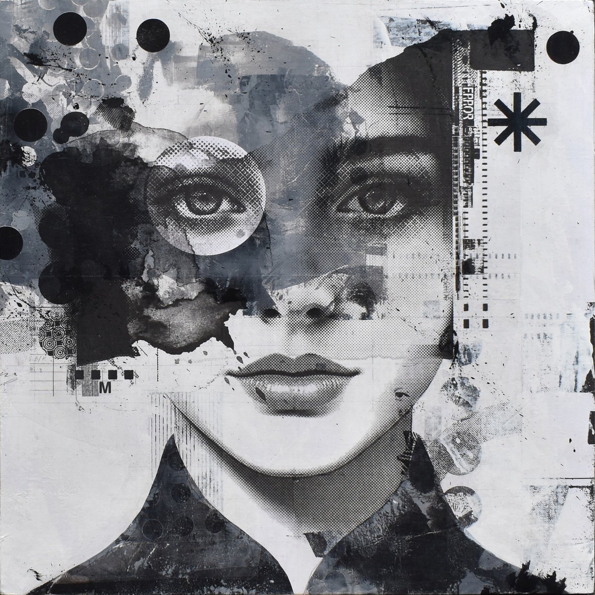 Urban And Pop Collage , 327_ Whispers Of Time By Manel Villalonga, 16 X 16, Artwork For Sale On Artfinder